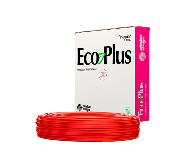 CABLE ECO PLUS DE ELECTRICIDAD 10AWG 7H ROJO