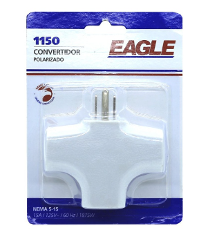 TOMA CORRIENTE MULTIPLE EAGLE 3 ENCH AGUILA 1150