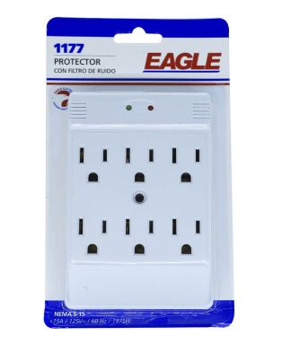 PROTECTOR AGUILA ELECT 6 ENCH C/SON  1177