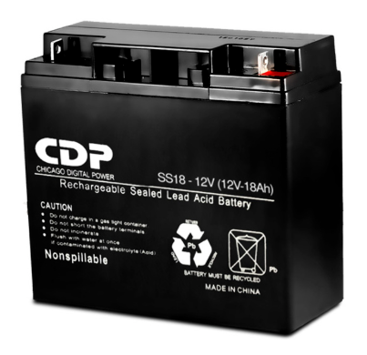 BATERIA SELLADA DE PLOMO ACIDO DE GEL 12VDC 18AH