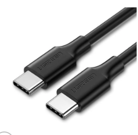 CABLE USB-C A USB-C 1.5M NEGRO US286 UGREEN