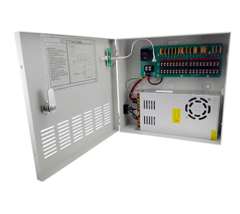 FUENTE DE PODER P/18 CAMARAS, 12V 20AMP