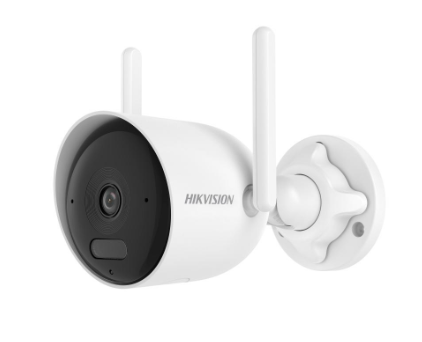 CAMARA IP HIKVISION BALA PARA EXTERIORES WI-FI 6 DE 4MP MICROFONO Y ALTAVOZ INCORPORADOS, ADMITEN AUDIO BIDIRECCIONAL, HASTA 30 M IR
