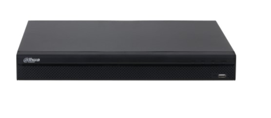 NVR 32CH 16 POE DAHUA ALARM 8 MP 4K 32 CANALES IP 16 PUERTOS POE RENDIMIENTO DE 160 MBPS SMART H.265+ 2 BAHÍAS DE DISCO DURO 4&2 E&S DE ALARMA SOPORTA CÁMARAS WIZSENSE 2 CANALES SMD PLUS