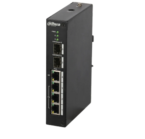 SWITCH POE DAHUA 4PORT ADMINI