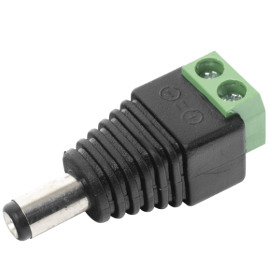 [DC12M] ADAPTADOR DE VOLTAJE MACHO 12VDC