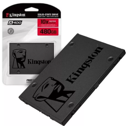 [SA400S37/480G] UNIDAD DE DISCO SSD KINGSTON 480GB A400 2.5" SATA3