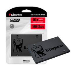 [SA400S37/960G] UNIDAD DE DISCO SSD KINGSTON 960GB A400 2.5" SATA3