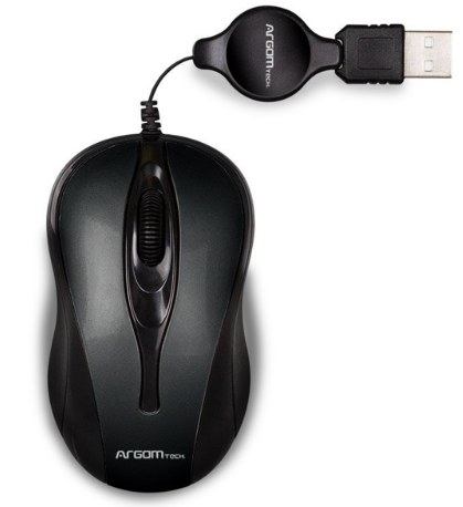 [ARG-AC-1235WT] MOUSE PAD CON IMAGEN ARGOM COLOR BLANCO Y NEGRO