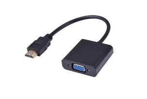 [ARG-CB-0055] ADAPTADOR ARGOM HDMI-MACHO A VGA-HEMBRA