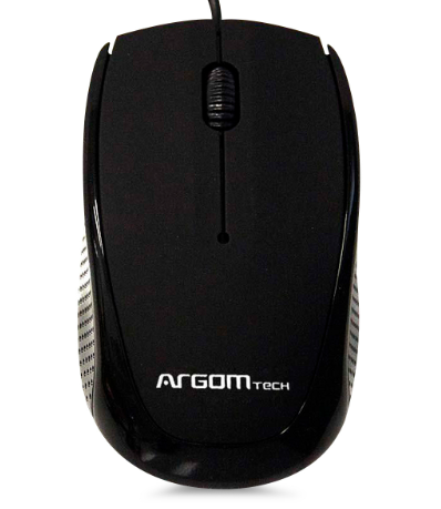 [ARG-MS-0014B] MOUSE USB ARGOM DE 800DPI/ COLOR NEGRO