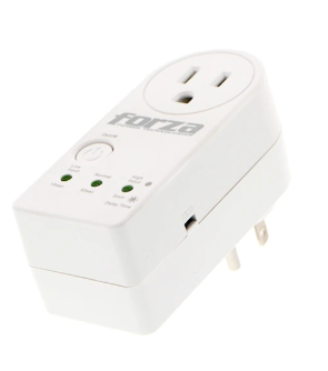 [FVP-1201B] PROTECTOR DE VOLTAJE FORZA ZION, 1 SALIDA 1800 WATTS