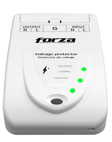 [FVP-6630B] PROTECTOR DE VOLTAJE FORZA ZION, PARA AC / 30 AMP 7 6600W