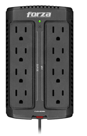 [FVR-901M] REGULADOR FORZA 900VA/450 WATTS 8 SALIDAS
