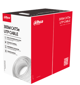 [PFM920I-5EUN] CABLE DAHUA INTERIOR CAT5E UTP FULL 100% COBRE BLANCO 305MTS