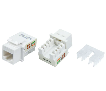 [JKBO6-UC6-B] JACK RJ45 LINKBASIC CAT6 AZUL