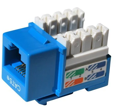 [SKJCAT5BU] JACK RJ45 SKYLINK CAT5E AZUL