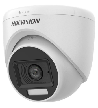 [DS-2CE76K0T-LPFS] CAMARA HIKVISION DOMO 5MP 3K PLASTICA SMART HIBRID LIGHT 20MTS 12MG