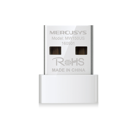 [MW150US] ADAPTADOR WIFI 2.4 GHz MERCUSYS USB NANO