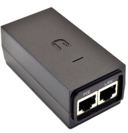 [POE-24-12W-G] ADAPTADOR POE UBIQUITI DE 24 VDC, 0.5 A