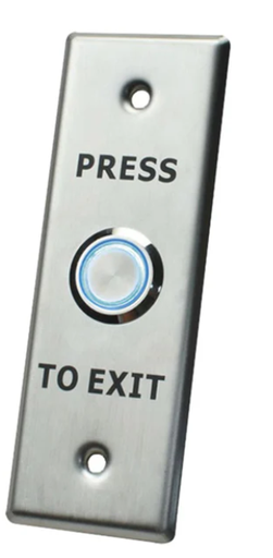 [SK-40] BOTON DE SALIDA PLACA DE ACERO