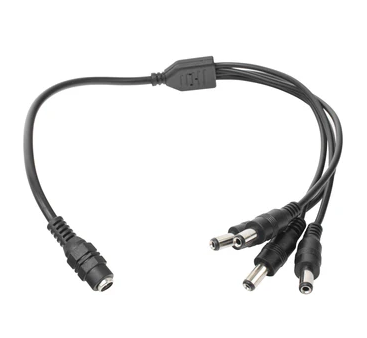 [DC1F4M] MECHA PULPO CONECTOR JACK HEMBRA DE 3.5MM 4SALIDAS DE JACK MACHO