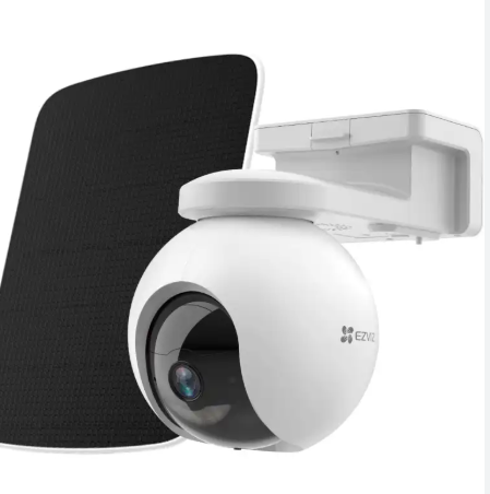 [SKU-CB8-KIT] KIT DE CAMARA EZVIZ WIFI+PANEL SOLAR, 2K/3MP, 360°, BATERIA RECARGABLE , 10,400MAH, 4.2W.
