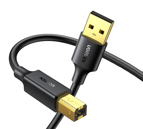 [X000OIPIT7] CABLE DE IMPRESORA UGREEN USB A a USB B 5FT ALTA VELOCIDAD PARA HP, CANON, BROTHER, DELL, EPSON