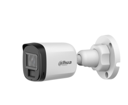 [DH-HAC-B1A21N-U-IL-A] CAMARA DAHUA BULLET AUDIO SMART DUAL LIGHT 1080P 2MP