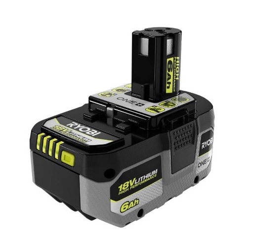 [PBP007] BATERÍA RYOBI DE LITIO 18V 6AH