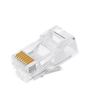 [DHCAT5-PFM976-531-PT] CONECTOR DAHUA RJ45 PASS CAT5E UNIDAD 10