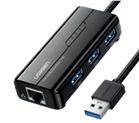 [A70442] HUB UGREEN USB 3.0 /3 PUERTOS USB GIGABIT ETHERNET