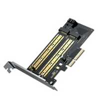 [A74209] TARJETA M.2 UGREEN M-KEY+M.2 B-KEY A PCI 4.0/3.0X4CM