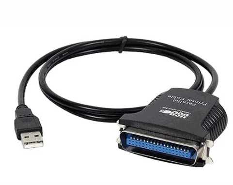 [XTC-318] CABLE DE IMPRESORA USB 2.0 MACHO A PARALELO 1.8 MTS