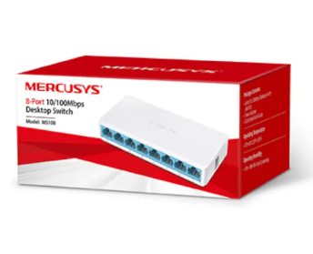 [MS108] SWITCH MERCUSYS 8 PUERTOS 10/100 MBPS