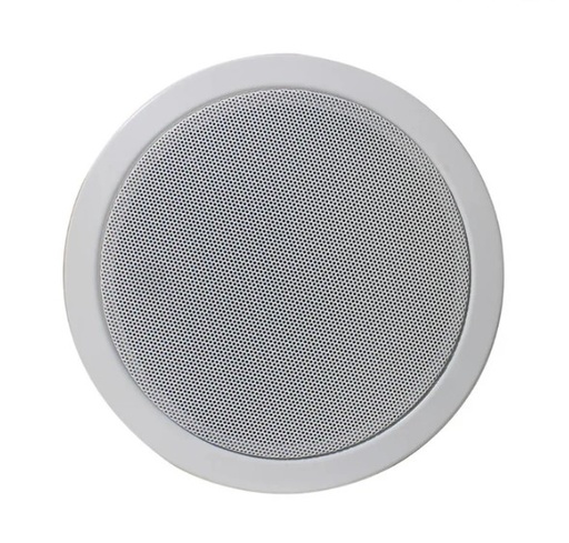 [RA-2808T] PARLANTE ESM BLANCO, TECHO, METAL 70V/100V 6.5 PULGADAS