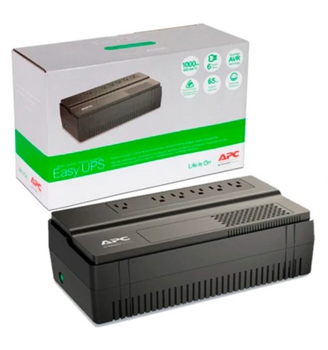 [BV1000] UPS APC 1000VA 600W 120V 6 SALIDAS