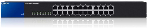 [SE3024] SWITCH LINKSYS NO ADMINISTRABLE METALICO 24 PUERTOS 10/100/1000