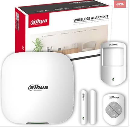 [DHI-ART-ARC-3000H-03-W2] KIT DE ALARMA ARC3000 W2 1 PIR CONTROL H