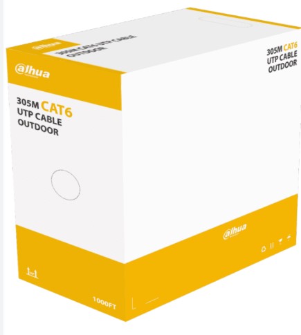 [DH-PFM922-6UN] CABLE DAHUA EXTERIOR CAT6 UTP CCA HQ