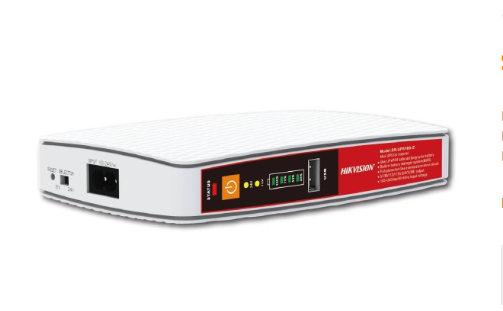 [DS-UPS18D-Z] MINI UPS HIKVISION 8000 MAH SALIDA USB DC POE PROTECCION SOBRECARGA