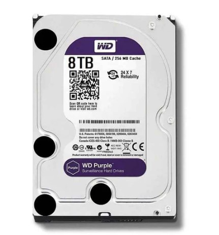 [WD85PURZ] DISCO DURO WD DE 8TB PURPLE PARA VIDEOVIGILANCIA